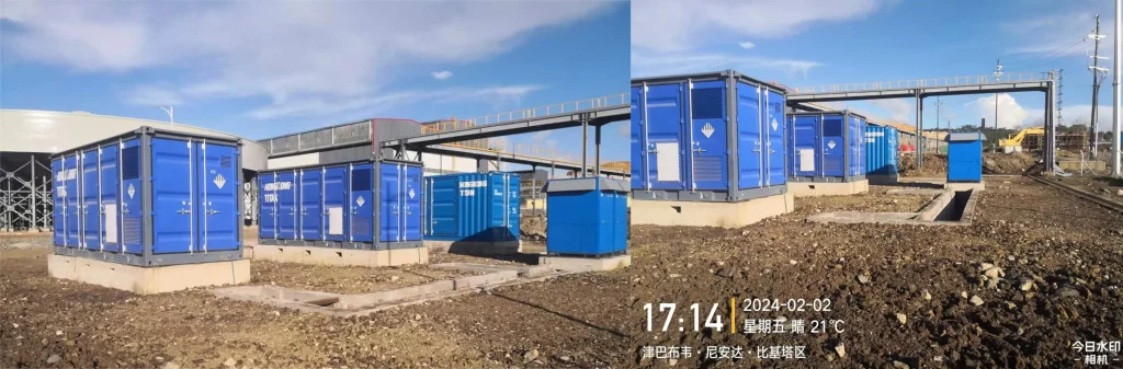 Hệ thống lưu trữ năng lượng tiện ích mới 5 MWh (20ft)