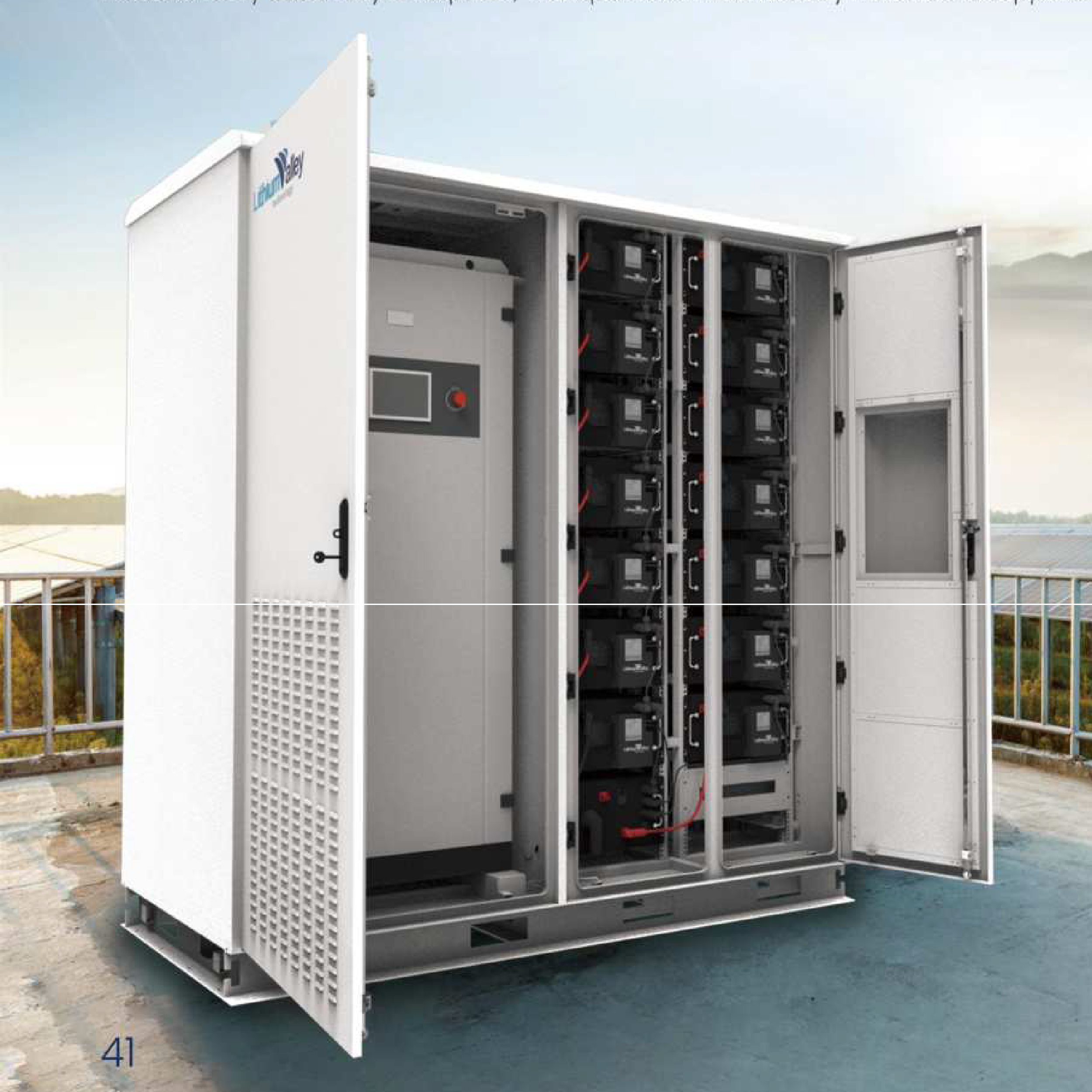 cấu tạo tủ lưu trữ năng lượng